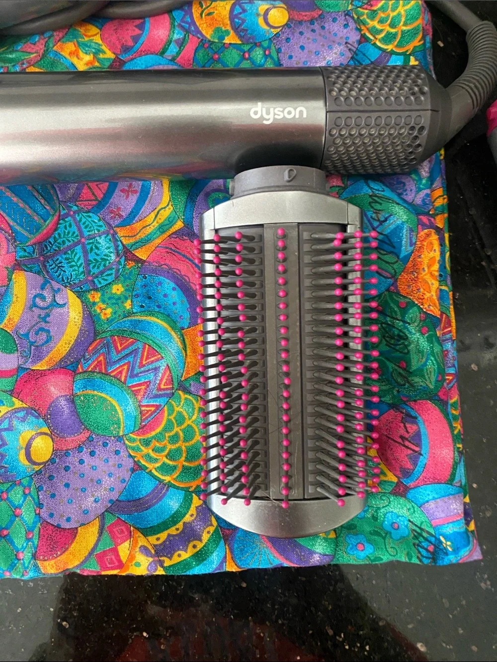 Dyson Air Wrap Styler Set in Pink and Gray